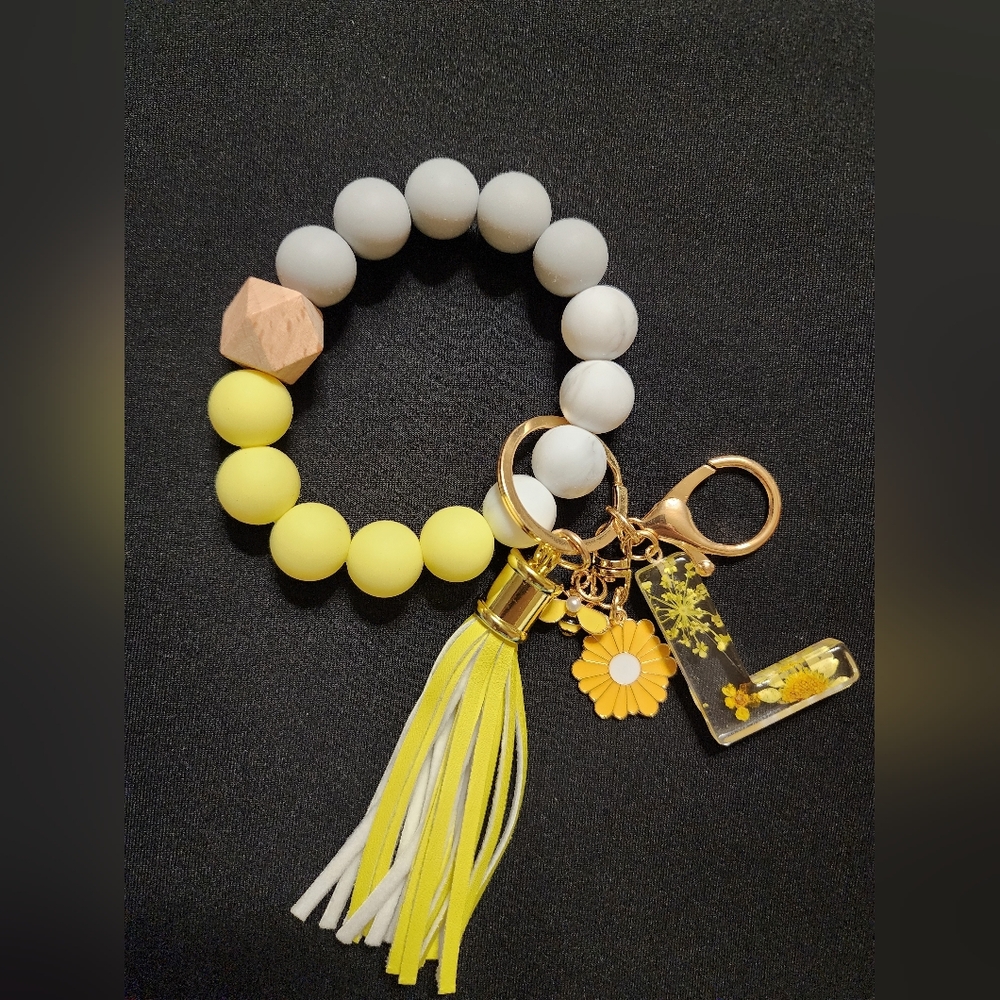 Initial L keychain